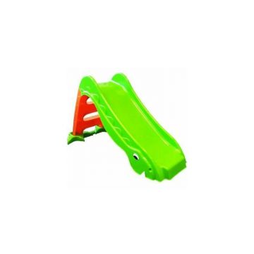 Gimi gym - Tobogan dinosaur, verde, 135 cm x 40 cm x 70 cm