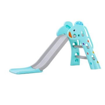 MyKids - Tobogan Giraffe cu cos de baschet Turquoise