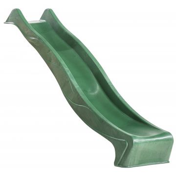 Tobogan copii, Kbt, HDPE Rex, lungime rampa 120 cm, Verde