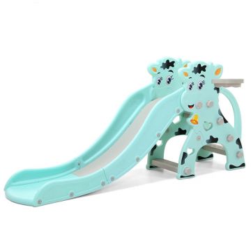 Tobogan Nichiduta Garden 2in1 cu cos de baschet Little Calf Mint