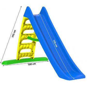 Tobogan pentru Copii Dohany Speed Albastru, 170 cm, Model 463K