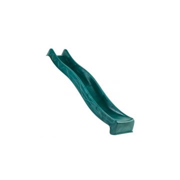 Tobogan 2.90 m Sline HDPE verde inchis KBT