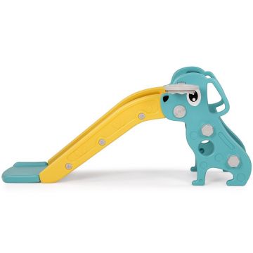 Tobogan pentru copii Chipolino Dog Green 116 cm