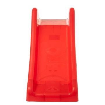 Tobogan pentru copii Dohany Little Rosu,panta alunecare 114 cm, utilizare interiorexterior, rezistent UV